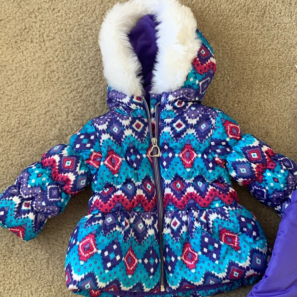 Girls snowsuit 12month